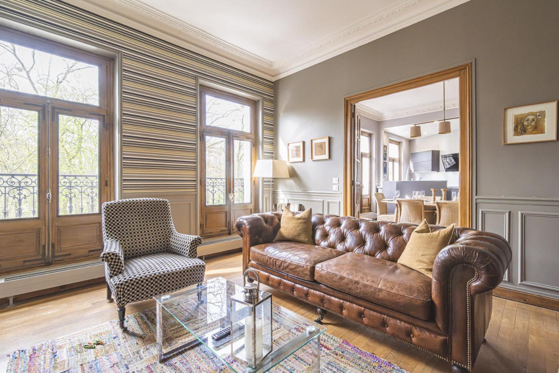 Apartmán L'Elegance Vue Parc Remeš Exteriér fotografie