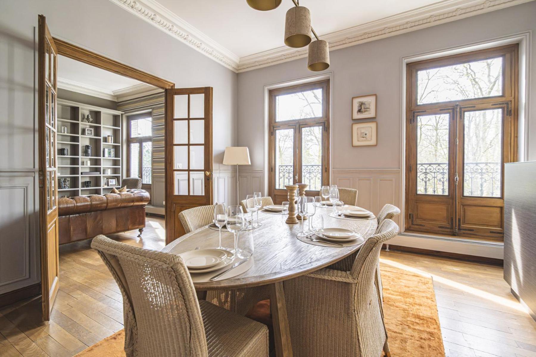 Apartmán L'Elegance Vue Parc Remeš Exteriér fotografie